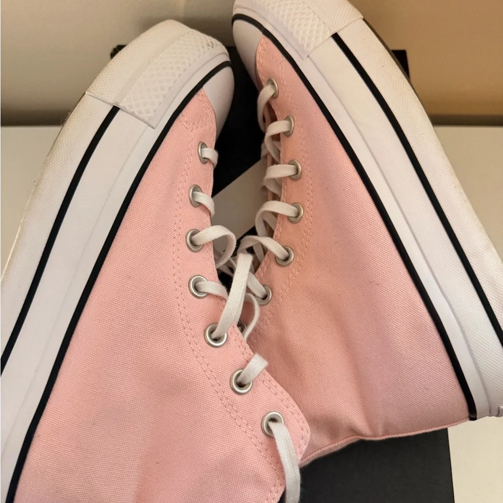 Converse Pink High-Top Sneakers - Picture 4 of 7